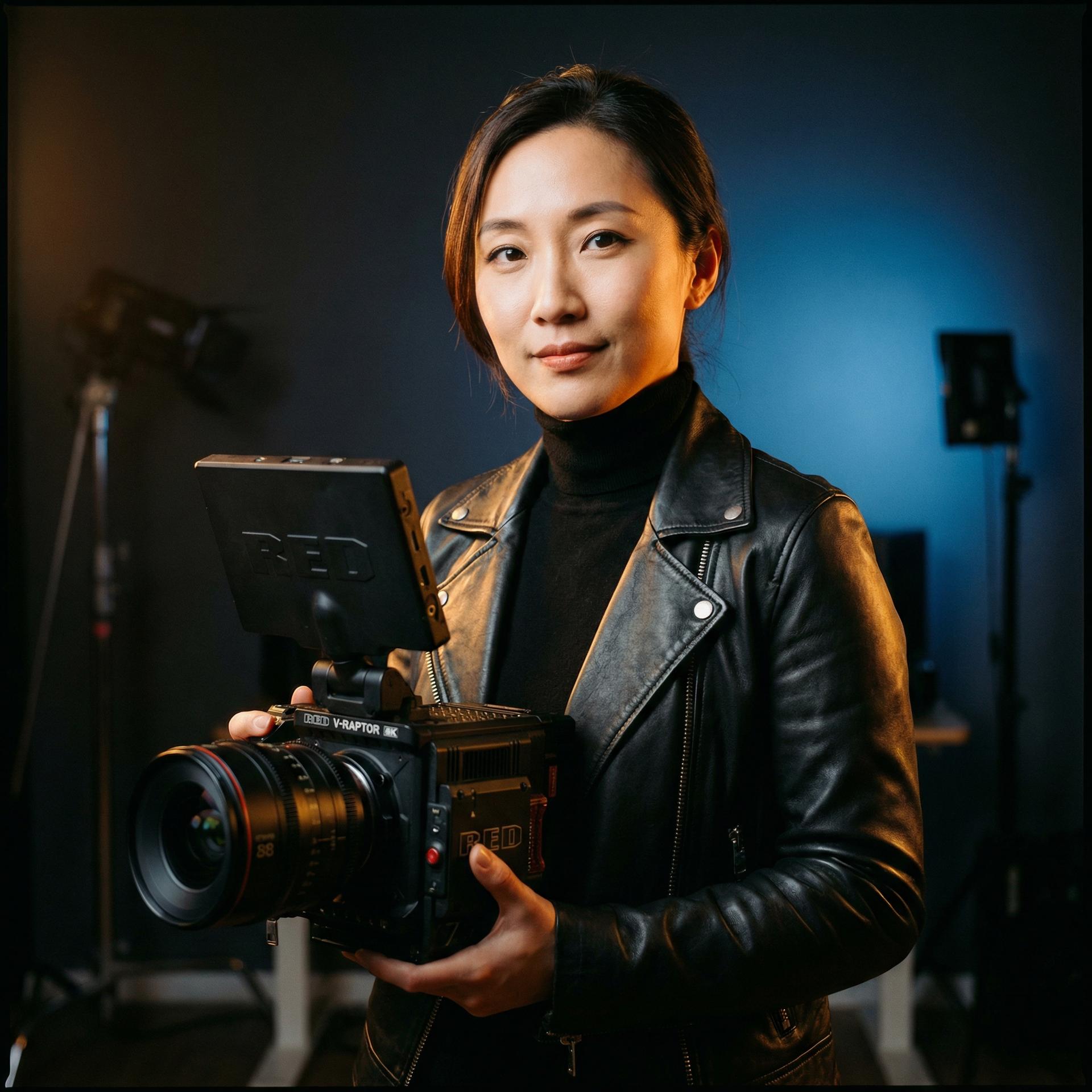 小蓝视频制片人林晓薇